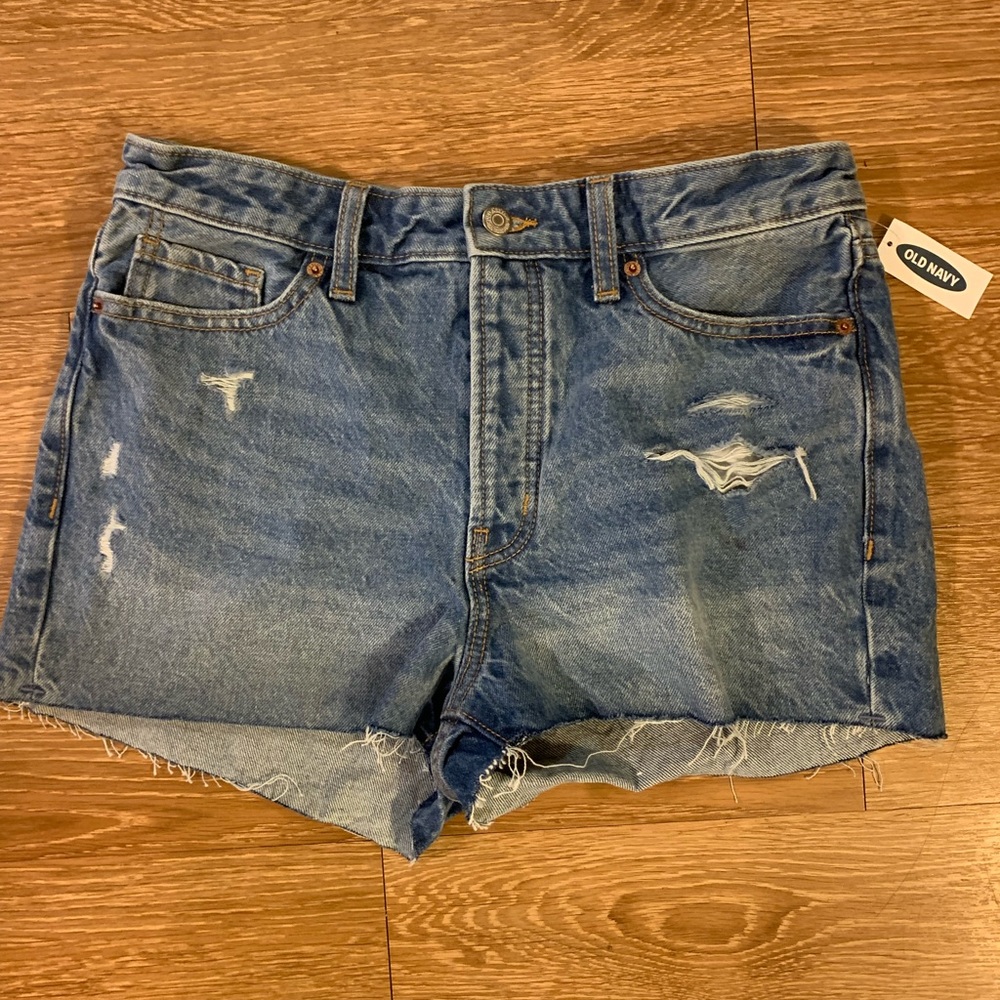 Old Navy Button Fly denim shorts
